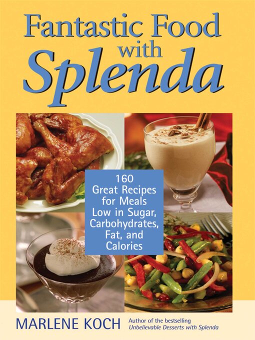Cover image for Fantastic Food with Splenda